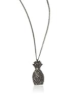 Arizaga Mens Conjunto de cadena y colgante (Plateado)