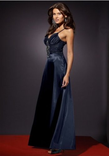 Ballkleid von Laura Scott in Blau Gr. 16
