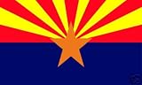 Arizona US State Flag - 3 foot by 5 foot Polyester