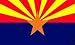 Arizona US State Flag - 3 foot by 5 foot Polyester