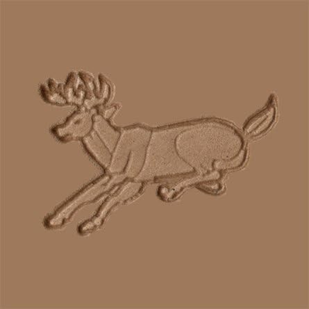 Springfield Leather Company Leaping Deer 3D Leather Stamp (Left Facing)