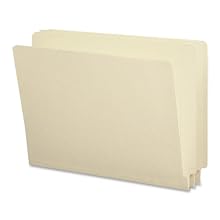 Smead End Tab Folder, Legal, Straight, 11 Point, Manila, 100 per Box (27110)
