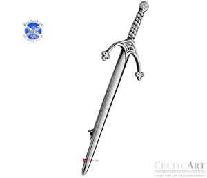 Celtic Art Sterling Silver Kilt Pin (KP017)