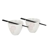 Ren Noodle Bowl Set of 2 - White