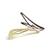 Goody Metal Contour Hair Snap Clips Blonde Colors - Just Snap Into Place - Suitable for All Hair Types - Pain-Free Hair Accessories for Women and Girls - All Day Comfort , 6 Count (Pack of 1)