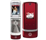 Motorola KRZR K1 Unlocked Cell Phone with 2 MP Camera, MP3/Video Player, MicroSD Slot--International Version with No Warranty (Fire Red)