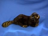 Beaver Plush Animal From Hansa Toys, 10.25 Inches, Handmade