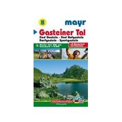 Gasteiner Tal 1 : 35 000: Wander-, Rad-, MTB- und Tourenkarte mit Wanderbuch und Panorama. GPS-geeignet
