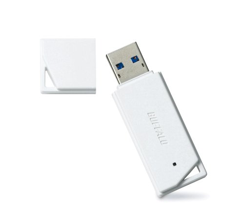 BUFFALO USB3.0/2.0用 USBメモリー ホワイト 16GB RUF3-K16G-WH