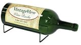 Vintage View 1 Bottle Cradle Kitchen Countertop Wine Rack (Holds one 3L - 6L Bottle)