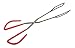 Charcoal Companion Non-Stick Classic Scissor Tongs 15-inch