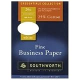 Credentials Collection 24-lb. Fine Ivory Business Paper, 11x17, 100 Sheets/Pk