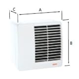 ATLANTIC AGH 100T Extracteur helico-centrifuges avec timer - 100m3/h