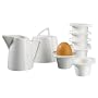 Verso 922237 Set 6 Eierbecher, Zuckerdose und Giesser Pura