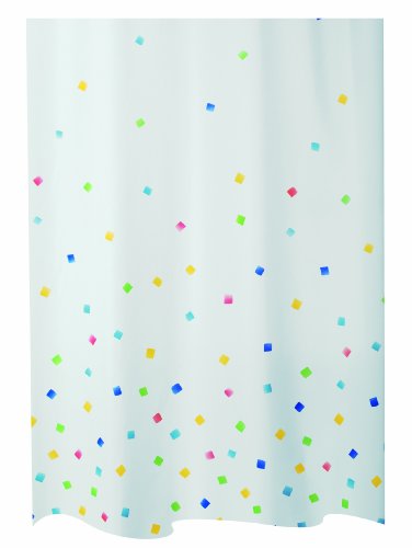 Spirella 1008112 Duschvorhang SWEETIE MULTICOLOR B x H: 180 cm x 200 cm