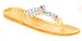 NEW Women's DESIGNER Rhinestones Orange Fashion Sandals