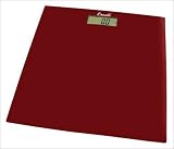Escali Glass Precision Lithium Scale - Rio Red (Square)