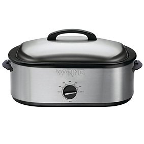 Waring Pro RO18B Professional Stainless-Steel Portable Roaster Oven