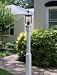 White PVC Lamp Post LP-3 [CAPITOL CITY LUMBER]