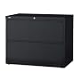 LLR60449 - Lateral File, 2-Drawer, 36x19-1/4x28-3/8, Charcoal