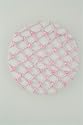 HAIR ACCESSORIES - BALLERINA BUN NET WITH PINK BEADS