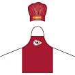 Kansas City Chiefs NFL Barbeque Apron and Chef's Hat