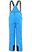 Girls Boys Kids One Piece Outdoor Mountain Windproof Waterproof Ski Bib Overalls Snow Pants Romper 120cm Blue