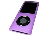 Review iGadgitz NANO4PPL / PURPLE Silicone Skin Case Cover for Apple iPod Nano 4th Gen Generation 4G new Nano-Chromatic 8gb & 16gb + Screen Protector & Lanyard