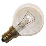 GENUINE PHILIPS 40 WATT E14/SES OVEN LAMP LIGHT BULB 300 DEGREES - SMALL SCREW CAP FITTING