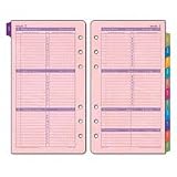 Day-Timer 09633-0801 Planner Refill, Flavia 2-Page/Week,  5-1/2 X 8-1/2