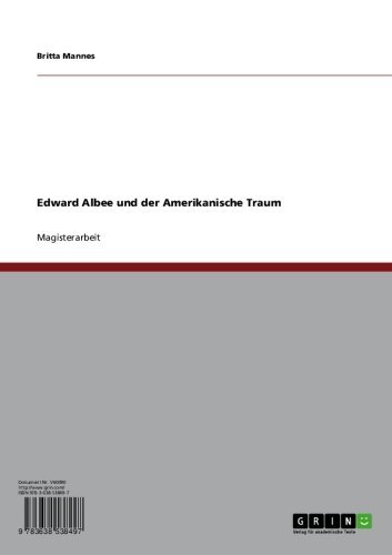 Edward Albee und der Amerikanische Traum (German Edition)