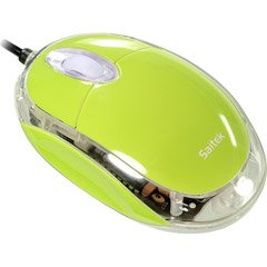 Saitek PM09Aygn Notebook Optical Mouse (Yellow Green)