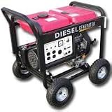 Portable 6000 Watt Diesel Generator