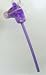 Fantasy Hobby Horse with Sound - Purple Unicorn