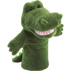 Childrens Toyshop  Toys : GUND - Alligator Hand Puppet, 28cm