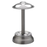 Classic Brushed Metal Toothbrush Holder