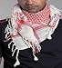 Desert Scarf White/Red