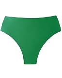High-waist bikini bottom