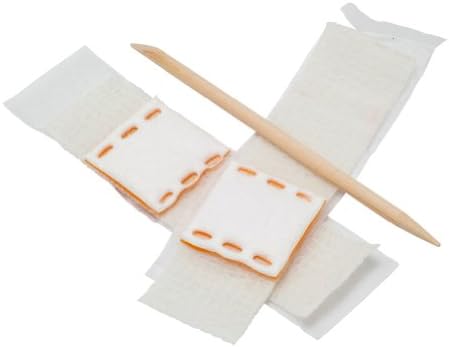CASE of Graham HandsDown Soak Off Wooden Sticks Gel Polish 10 Nail Wraps Wipes