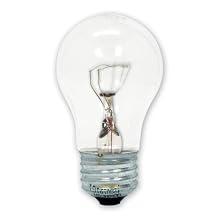GE Lighting 15206 40-Watt Appliance Light A15 1CD Light Bulb