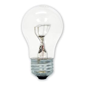 GE Lamps 15206 40-Watt Appliance Light A15 1CD Light Bulb by General Electric