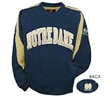 Notre Dame Fighting Irish Pickoff Pullover Jacket by Majestic