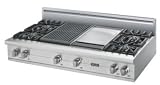 Viking VGRT5484GQSS 48 Professional Series Sealed Burner Gas Rangetop