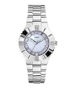 GUESS Women's Silver-Tone Crystal Accented Watch #95469L