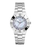 GUESS Women's Silver-Tone Crystal Accented Watch #95469L