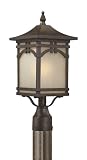 Quoizel ETN9008IB Ethan 1 Light Outdoor Post Lantern