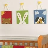 Peek A Boo Friends Wall Plaques - Set of 3