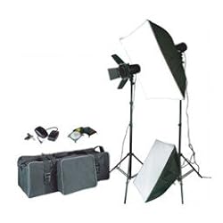 Studio Photography Flash Lighting Kit with Phtography Backdrops and support system