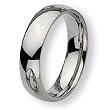 Polished Stainless Steel Ring (6.0 mm) - Sizes 6-13