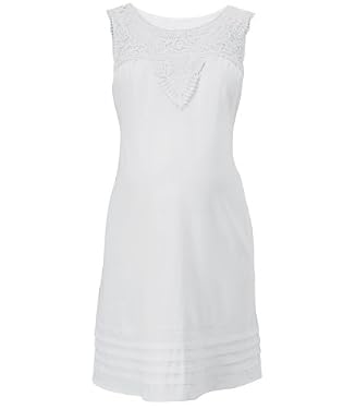 Maternity Sleeveless Appliquetail Dress